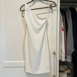 Alice and olivia white dress